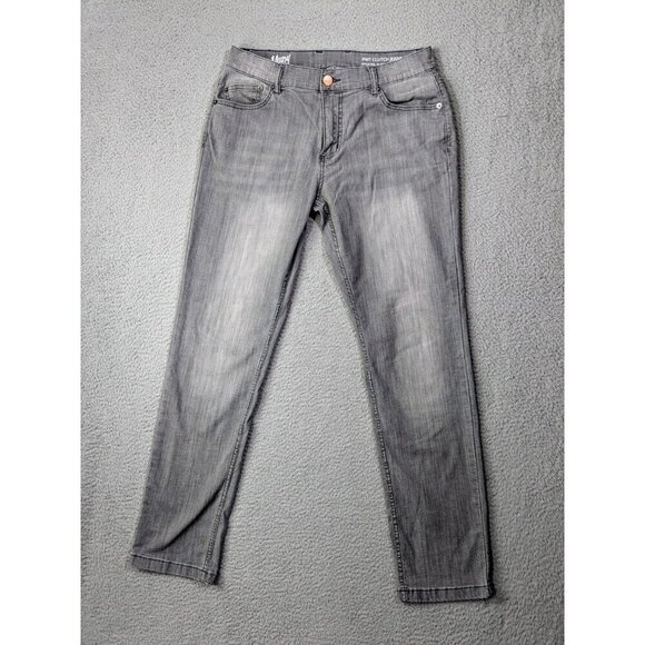 Mugsy PMT Clutch Jeans Mens 32x32 (Fits 30.5x30) Gray Stretch Distressed - Picture 1 of 16